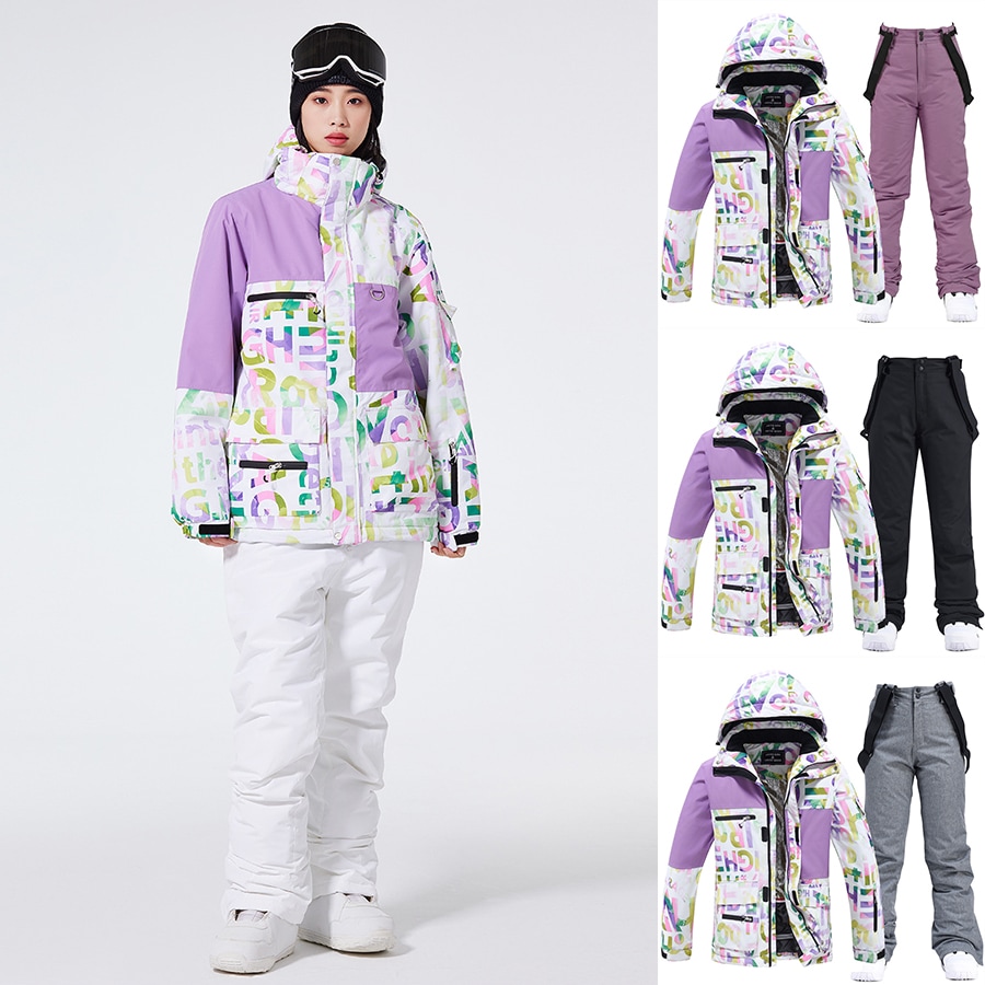 スノーボードウェア 上下セット レディース メンズ スキーウェア スノボウェア ジャケット アウター パーカー ロングパンツ 男女兼用 防水 防寒