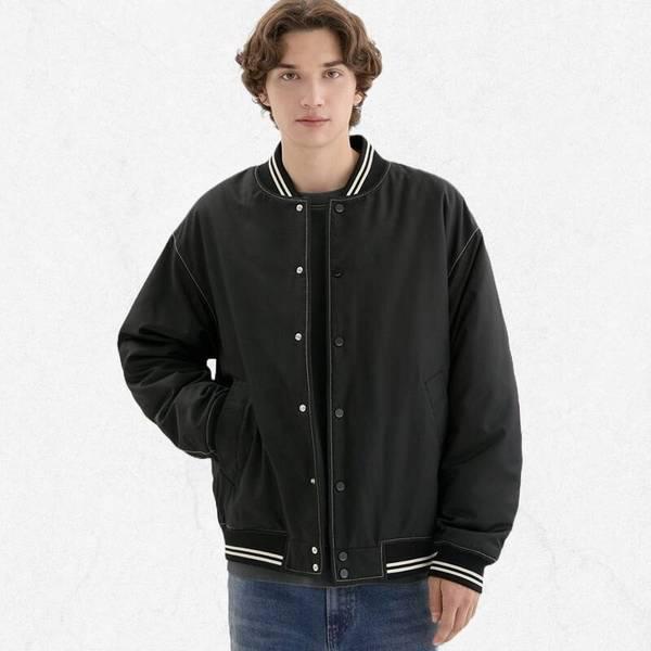 真空共用トップステッチパディングボンバー(MP3W9880) 2502962