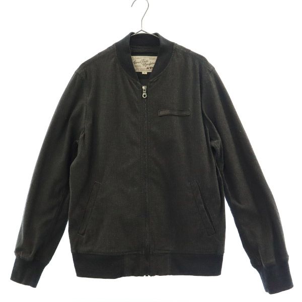 ロゴワッペン ジップジャケット F グレー レディース