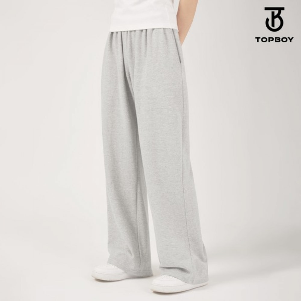 (トップボーイ) レディースワイドバンディングスウェットパンツ (WTB4002)