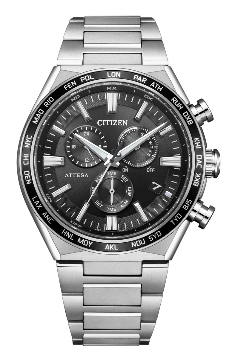 シチズン 【国内正規品】アテッサ　ダイレクトフライト ACT Line エコ・ドライブ電波　メンズタイプ CB5966-69E