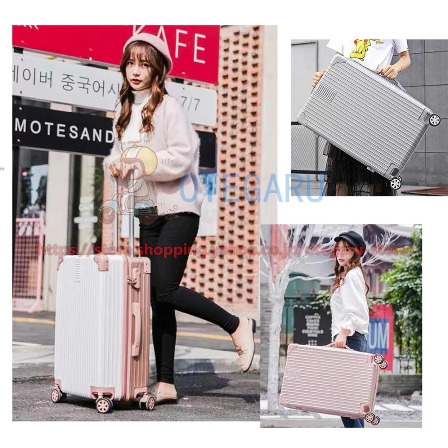 バッグキャリーバッグかわいい 軽量 おしゃれ キャリーケース L 機内持ち込み 静音 M 小型フレーム XL キャリーバッグ スーツケース 修学旅行 2泊3日 S 出張