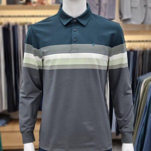 秋冬新商品スパンベーシック柄TシャツPPTS3404459_SH