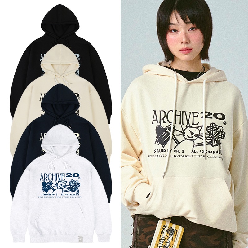 [UNISEX]ARCHIVE20 hoodie_4color