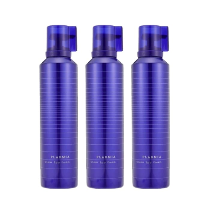 プラーミア クリアスパフォーム 3本　セット 320g シャンプー 頭皮 臭い 地肌 高濃度炭酸泡 ディープクレンジング ベタつき臭いカット 2本セット ヘアケア ユニセックス