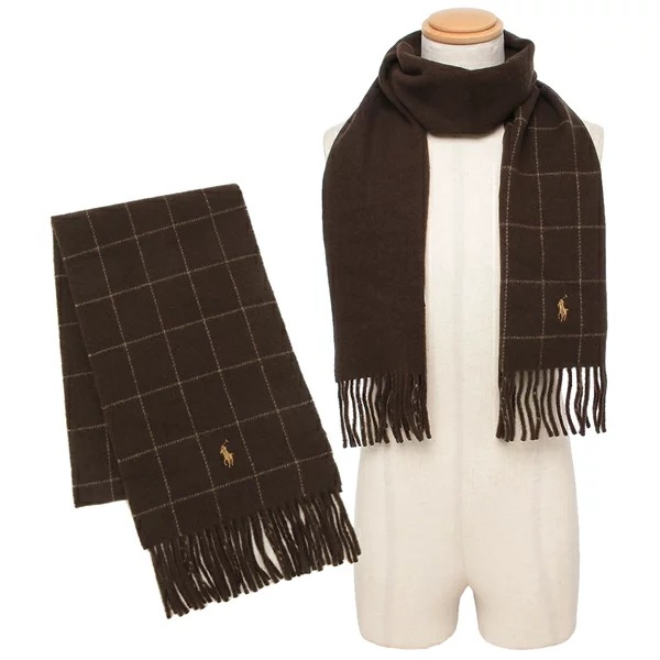 マフラー ブラウン メンズ レディース ユニセックス RALPH LAUREN PC0743 202