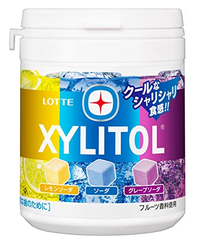 ロッテ キシリトールガム ドリンクアソートボトル 122g*6個