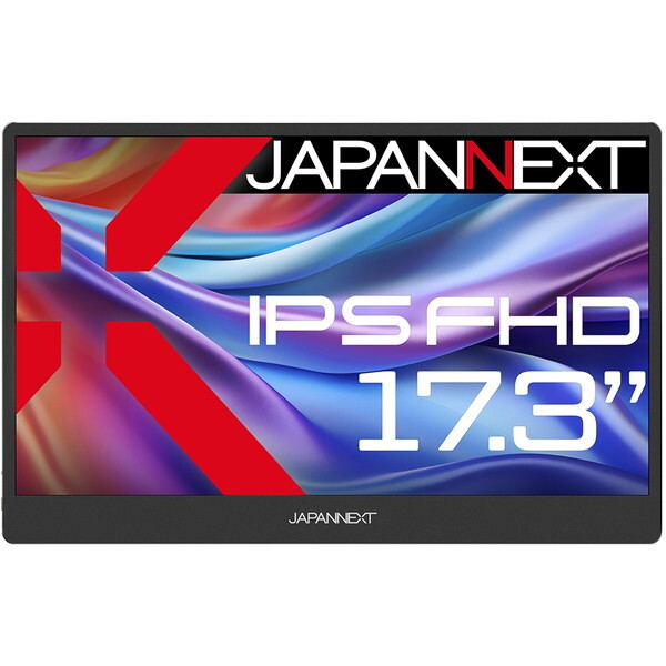 JAPANNEXT JN-MD-IPS1730FHDR-N 17.3型ワイド液晶モバイルディスプレイ