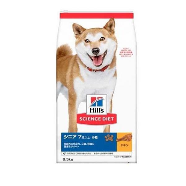 ヒルズ サイエンス・ダイエット シニア 7歳以上 小粒 高齢犬用 チキン 6.5kg 7,319円