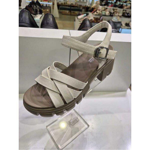 [] 女性ストラップサンダル 7CM(PFFMSD695IV) (P003805842)