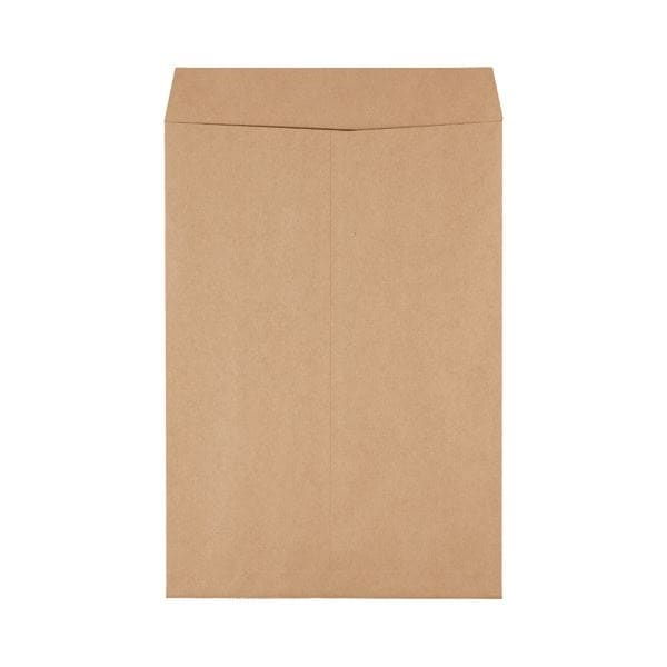 ピース 発送用封筒スーパークラフトテープなし 角1 100g／m2 業務用パック 734-00 1箱（500枚）