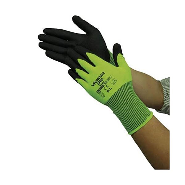 （まとめ）ユニワールド WONDER GRIP ブレス 蛍光イエロー L 1双[x10] 7,512円