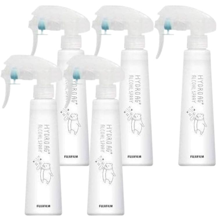 5個セット 富士フィルム HydroAg+アルコールスプレー 200ml 持続除菌 カビ対策