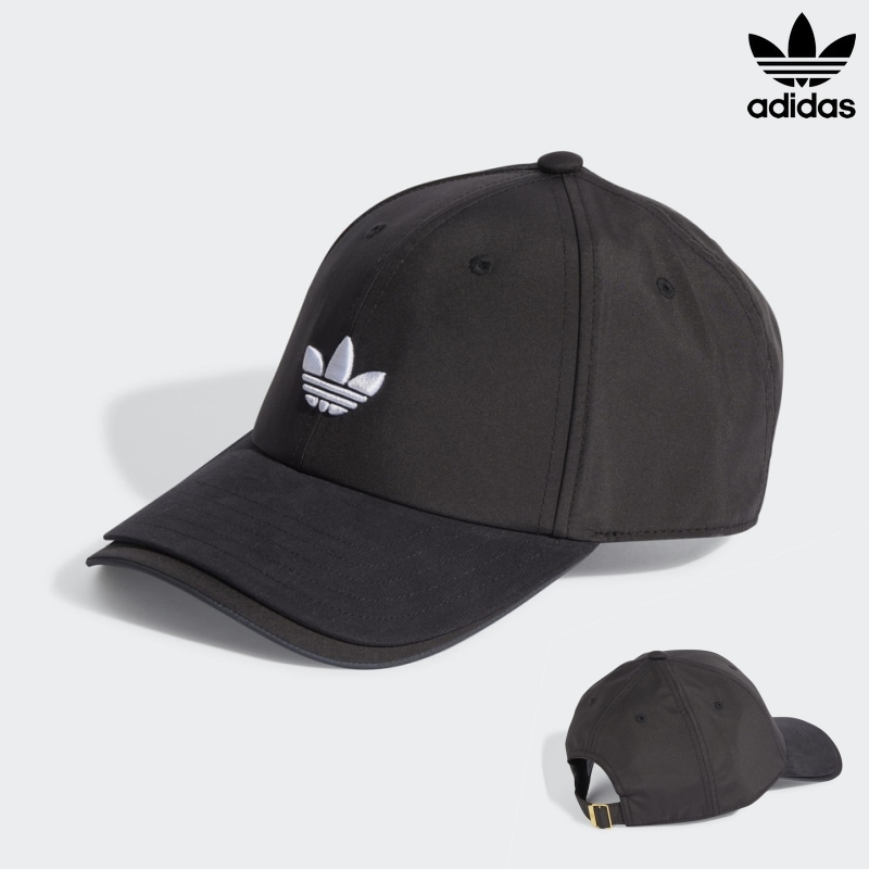 [ADIDAS] アディダス オリジナルス ダブルバイザーキャップ ブラック / CAP BLACK