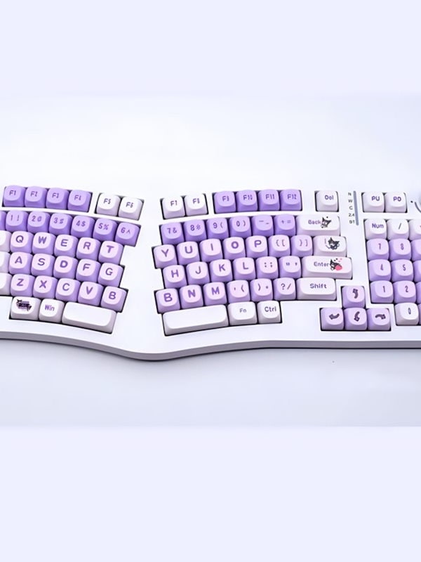 KUROMI キーボード パープル/ホワイト KUROMI キーボード パープル/ホワイト SANRIO] My Melody