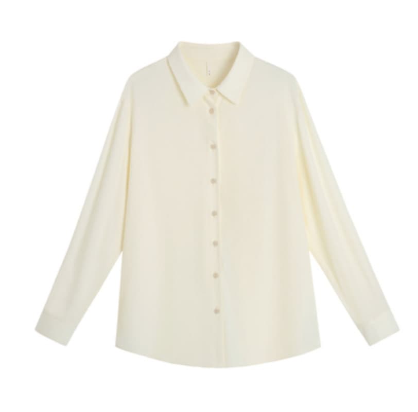 トップス デート シャツ ブラウス カットソー 袖あり 長袖 かわいい 大人可愛い きれいめ シンプル カジュアル 大人 上品 おしゃれ お洒落 主役級 存在感 春 秋 10代 20代 30代