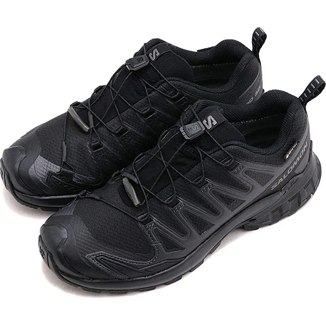 レディース トレイルランニングシューズ ゴアテックス [L47270800 FW23] W 靴 スニーカー 防水 アウトドア Black/Phantom/Pewter 正規取扱店