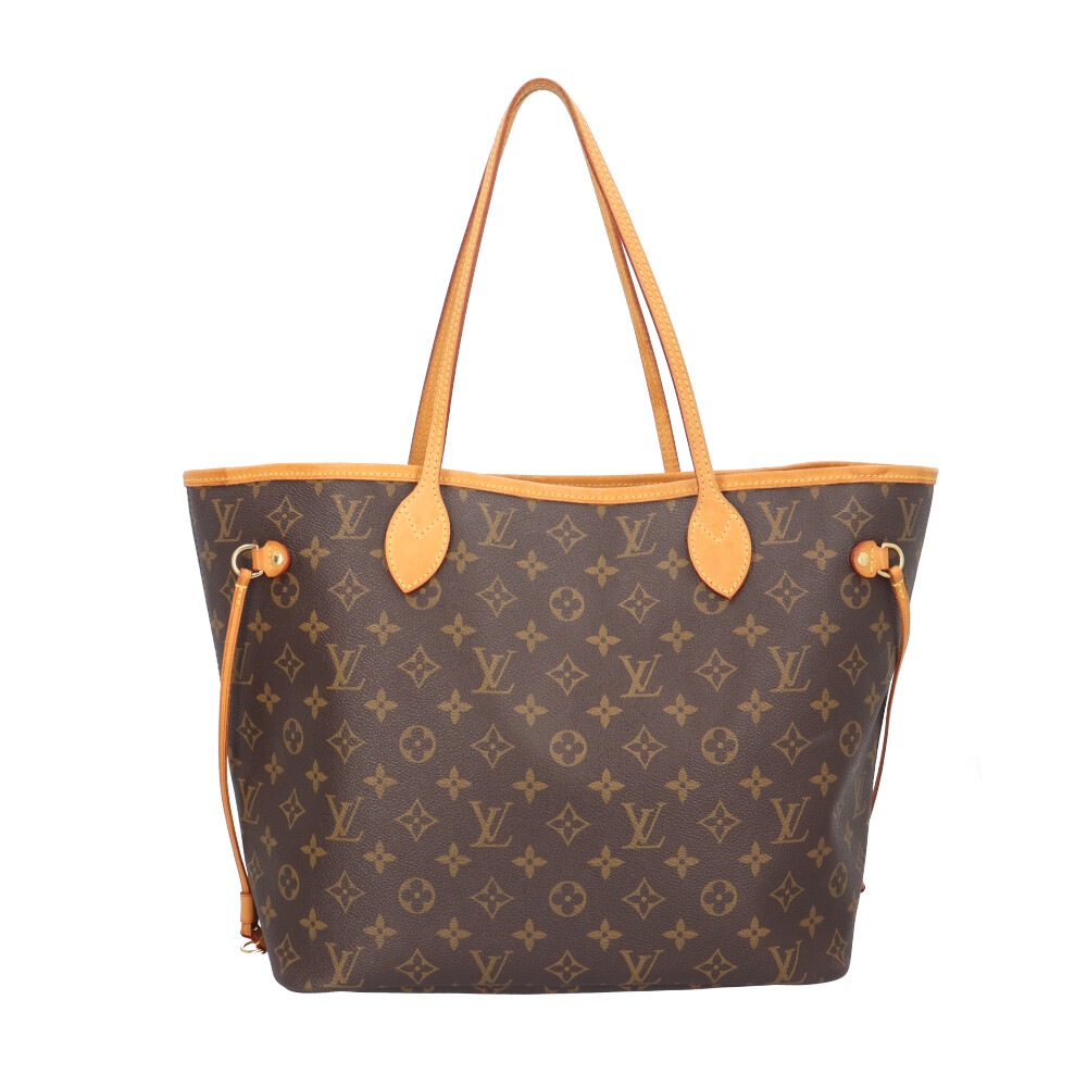 ルイヴィトン ネヴァーフルMM モノグラム トートバッグ モノグラムキャンバス M40156 ブラウン LOUIS VUITTON 中古