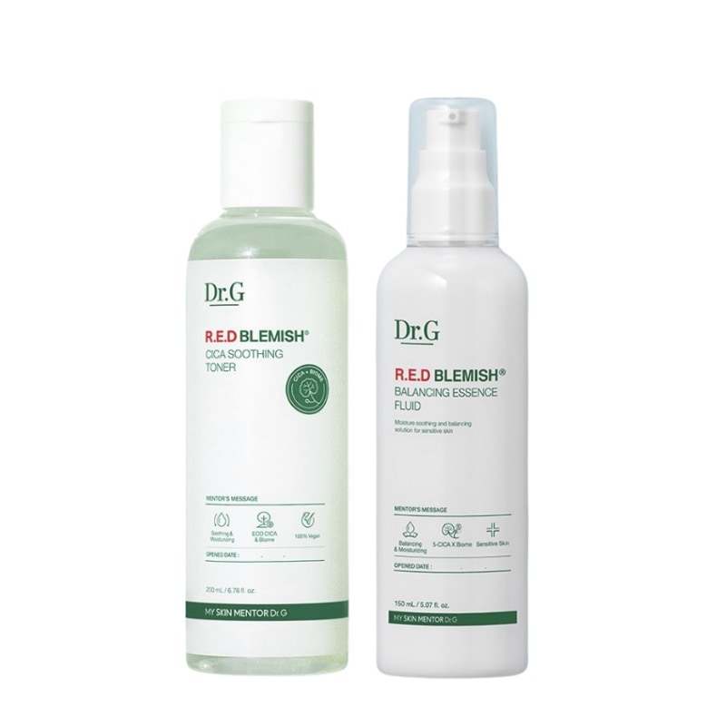 レッド ブレミッシュ シカ スージング トナー 200ml + エッセンス フルイド 150ml セット 4,780円