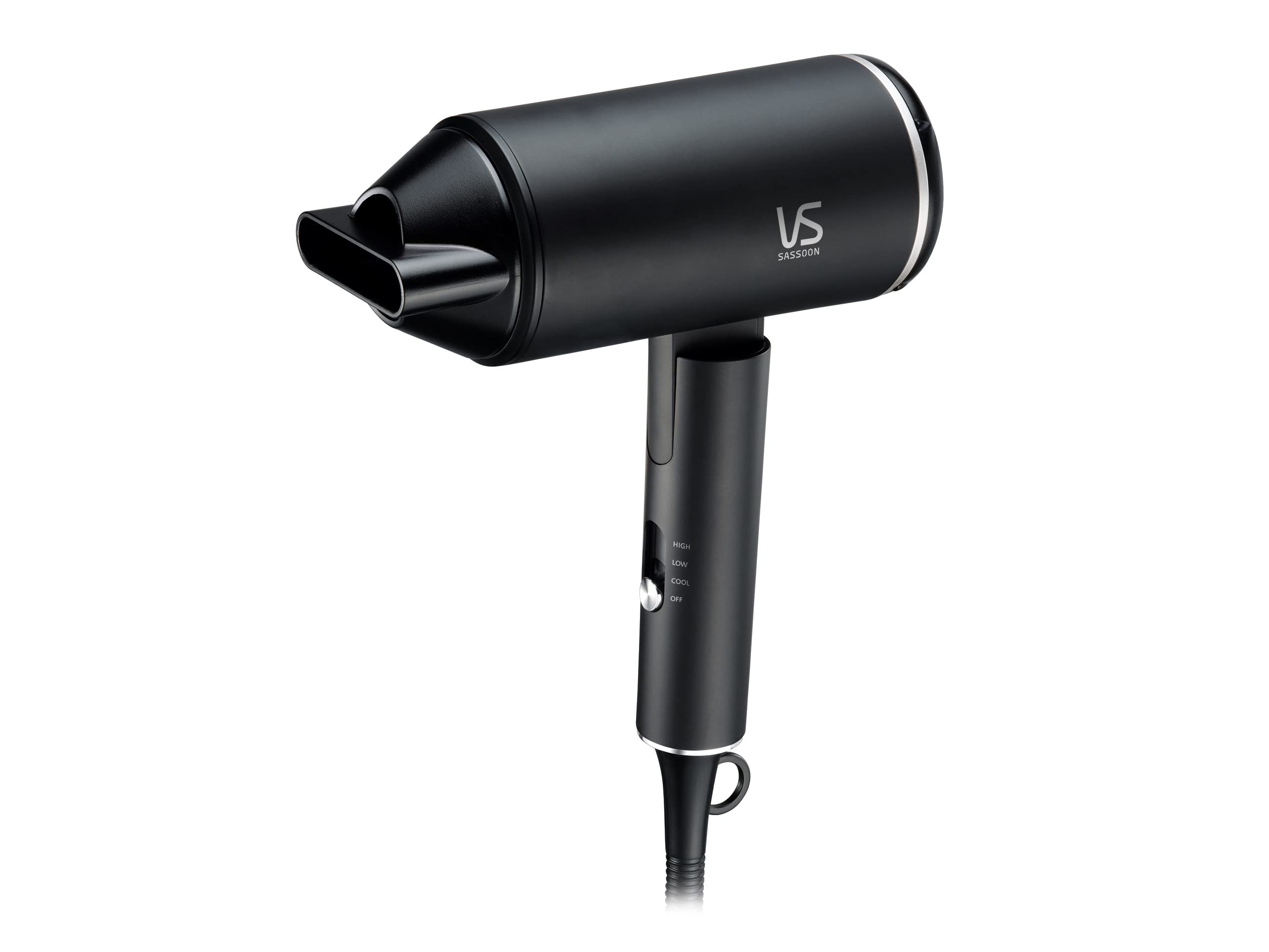 Vidal Sassoon ヴィダル サスーン ヘアドライヤー 大風量 マイナスイオン 2段階風量調節 ブラック VSD-1241/KJ