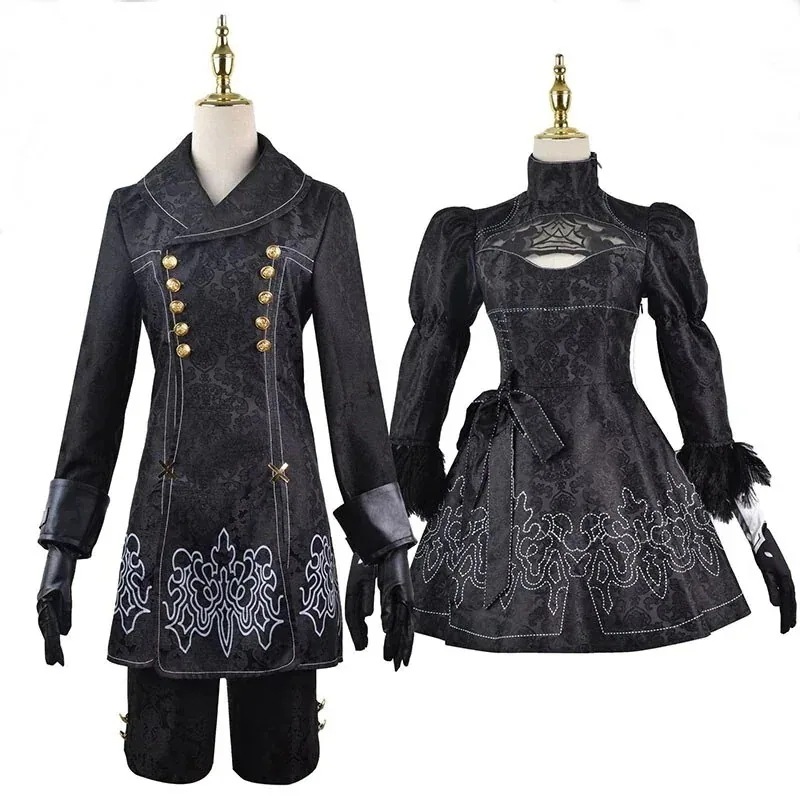 2b 9S オートマタ ニーア コスプレ変装仮装衣装 スーツ ハロウィン 年新作入荷コスプレ 5,879円