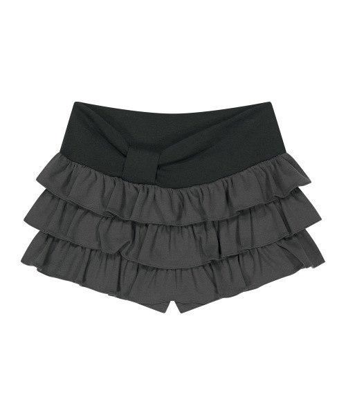 【ILLIGO】 BOW CANCAN SKIRT PANTS CHARCOAL 正規品