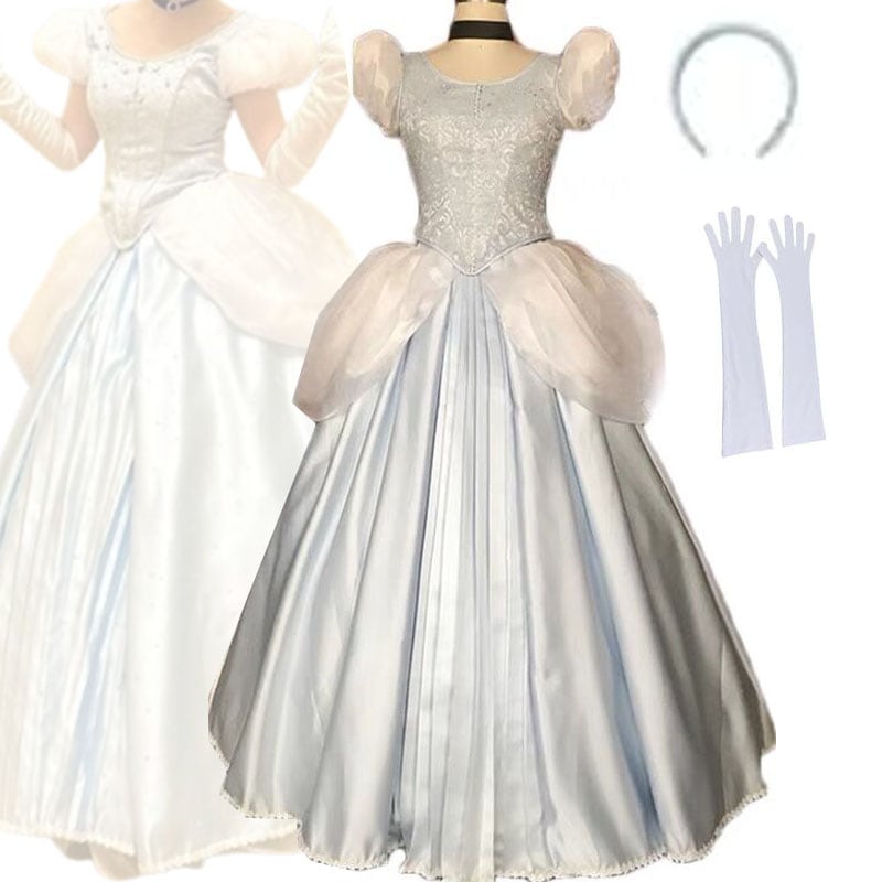 シンデレラ ドレス Cinderella コスプレ 衣装 ロングドレス プリンセス シンデレラドレス ステージ服 コスチューム クリスマス ハロウィン イベント お祭り ステージ衣装 仮装