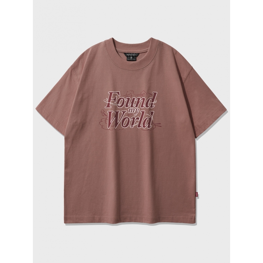 WV PROJECT ファウンドマイショートスリーブ T シャツオールドピンク JIST7659 5,257円
