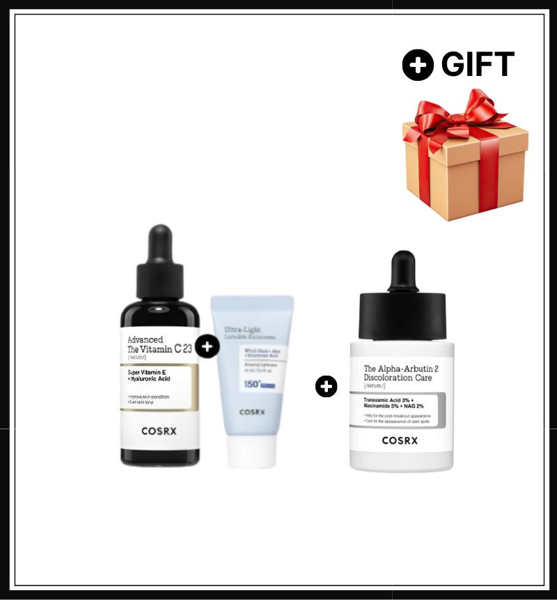 アドバンスドビタミンCセラム20g + ザアルファアルブチンセラム50ml + サンセラム20g