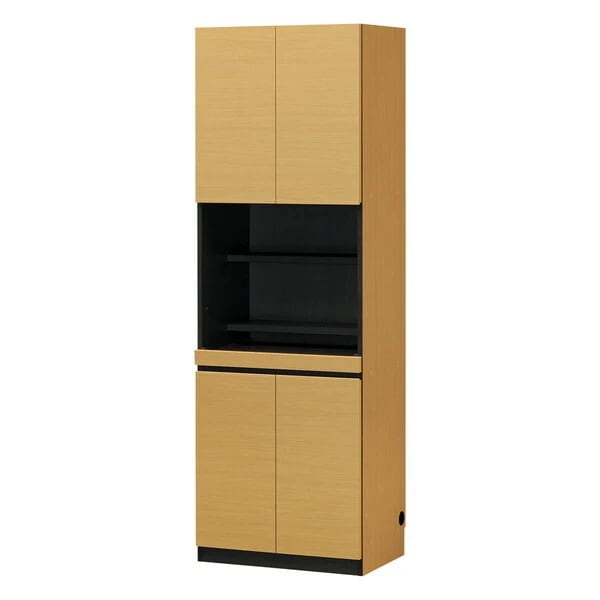 白井産業 POR-1860DESK NA ナチュラルブラウン ポルターレ 壁面収納ユニット 幅60cm デスクタイプ メーカー直送