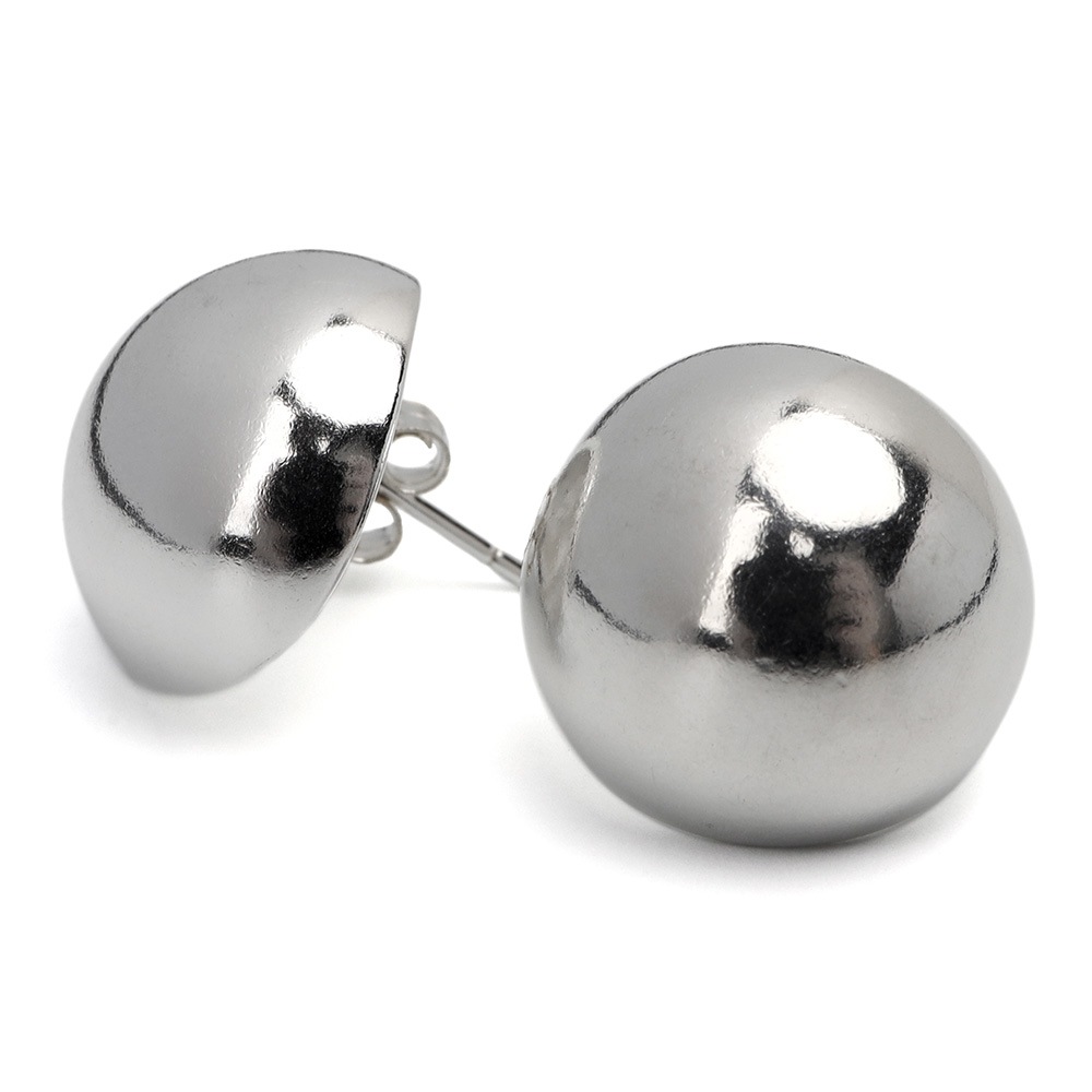 シルバー925 ボールピアス [ce377]