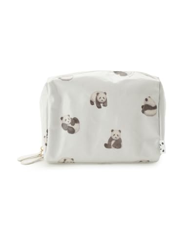 [ジェラート ピケ] パンダ柄スクエアポーチ PWGB235592 レディース OWHT