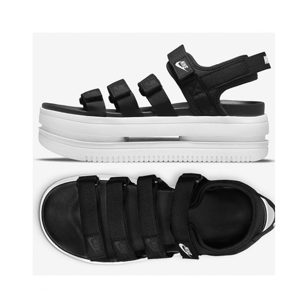 ナイキサンダルウィメンズアイコンクラシック DH0223-001 P2308 プラットフォームサンダル