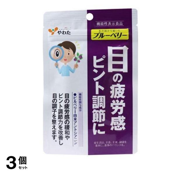 やわた 北の国から届いたブルーベリー 30粒 3個セット