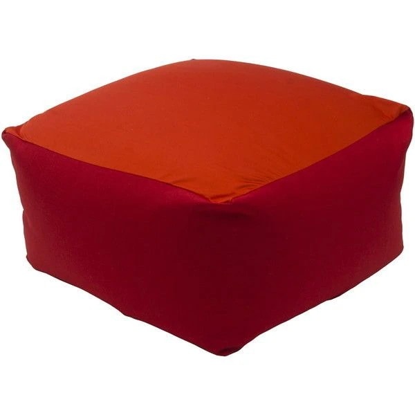 CELLUTANE QUBE ビーズクッション ダリアンレッド 日本製 極小ビーズ 一人掛け A600a-563RED/609ORG メーカー直送