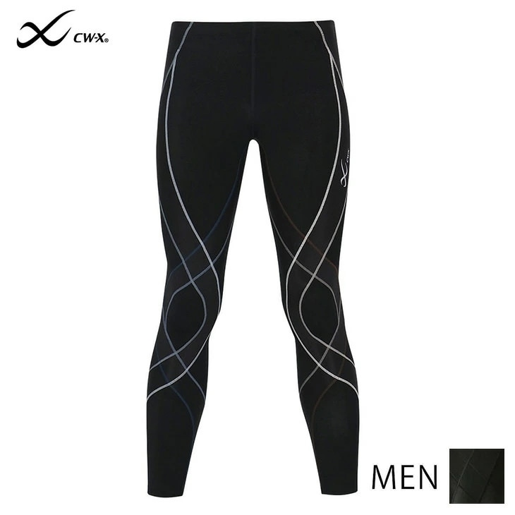 ワコール CWX CW-X メンズ スポーツタイツ 着圧 HZO639 マラソン 球技 スキー スノーボード ジェネレーターモデル HZO639 吸汗速乾 UVカット率90%以上 ストレッチ