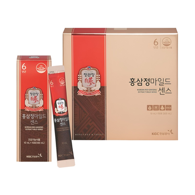 紅参井 マイルドセンス 10ml 30包 紅参スティック 6年根紅参濃縮液 日常免疫ケア