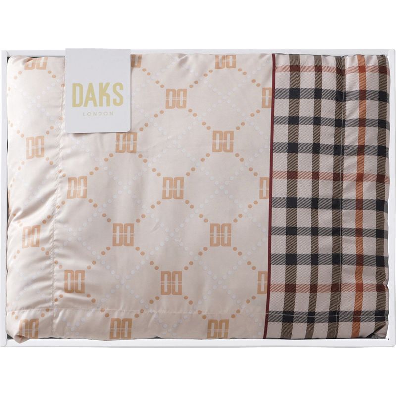 洗える羽毛肌掛けふとん ベージュ C-A