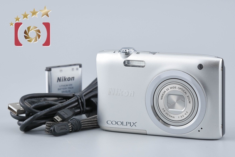 COOLPIX A100 シルバー コンパクトデジタルカメラ