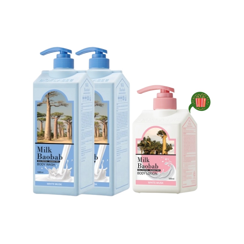 BTSジョングクボディウォッシュ1000ml2個+ボディローション500mlホワイトムスクの香り 6,199円