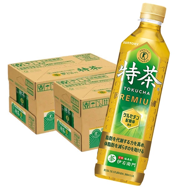 ファッションの 伊右衛門 特茶 500mlPET 24本入り 2ケース 合計 48本 緑茶 特定 パーツ