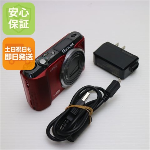 新品同様 EX-ZR800 HIGH SPEED EXILIM レッド デジカメ CASIO 23