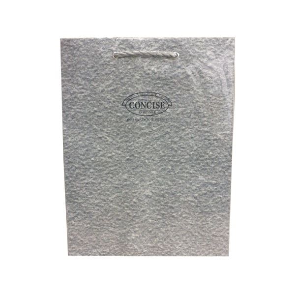 [まとめ] 東京ユニオン 手提袋 コンサイス No820B 大 グレー [x10セット]