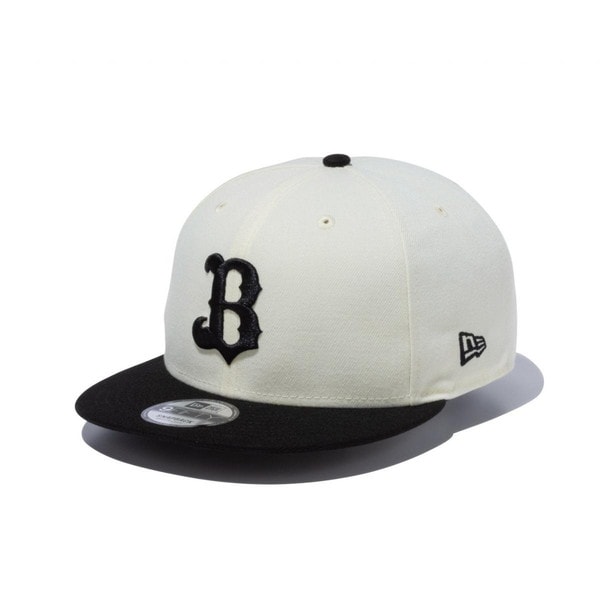 ニューエラ NEW ERA 9FIFTY オリックス・バファローズ クロームホワイト × ブラック 14524935 帽子 キャップ