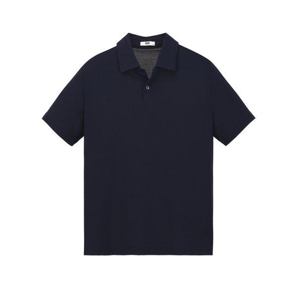 [26SS] ネイビーマイクロテクスチャTシャツ DMTS6B008N2