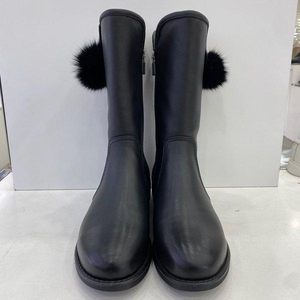 女性セミカジュアルハーフブーツ YADWBG626BK HSYI5A GN