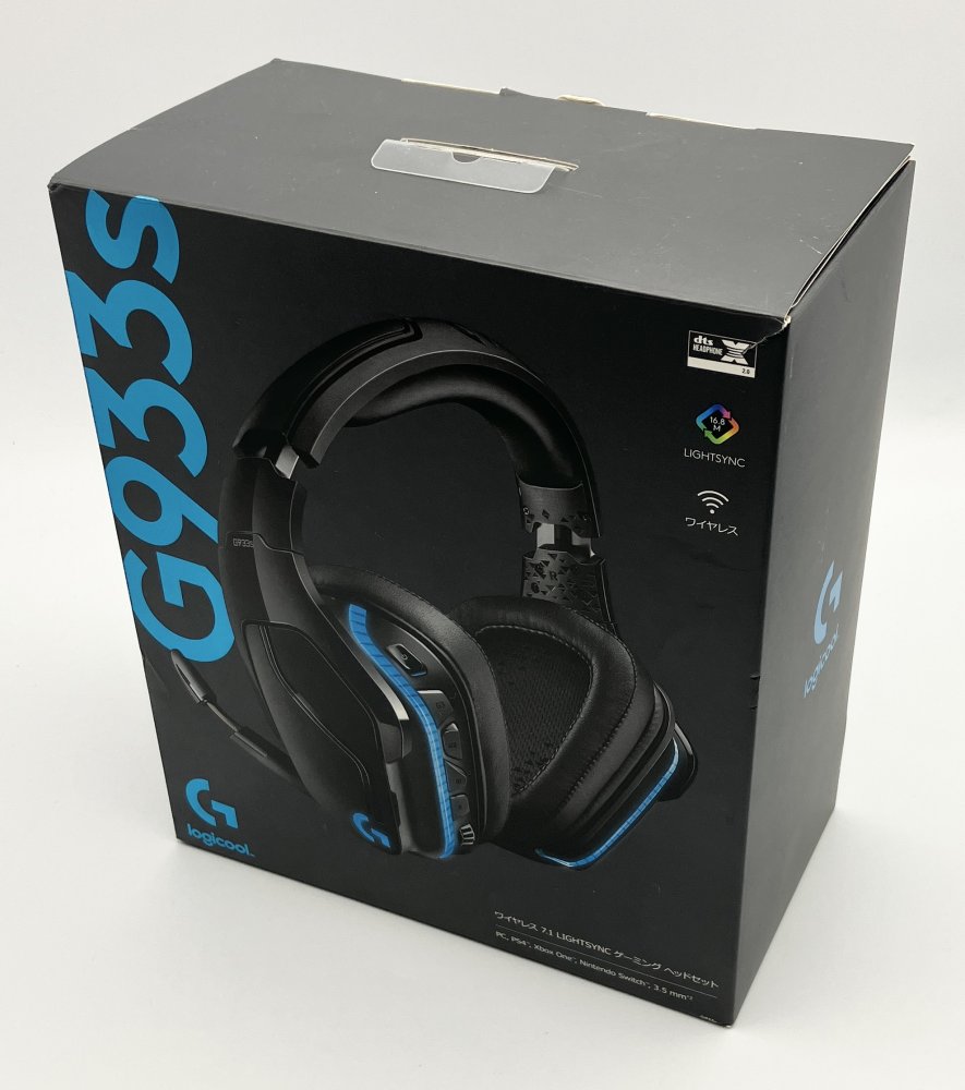 中古 Logicool G ワイヤレス ゲーミングヘッドセット G933s Dolby 7.1ch LIGHTSYNC