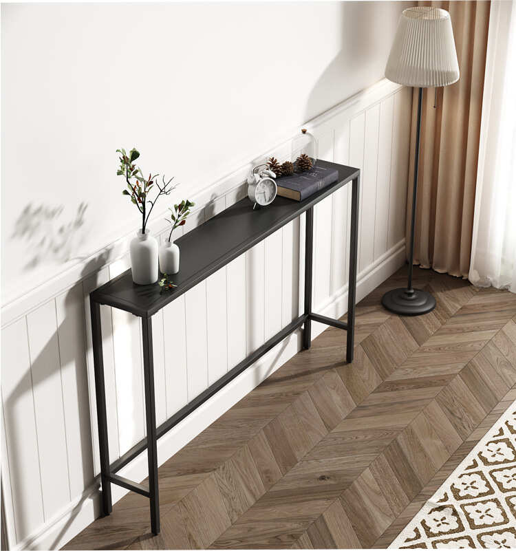 狭い隙間収納ラック 幅15cm ベッド脇・ソファ後ろ用 壁掛け・壁寄せタイプ シンプルデザイン 対応シーン：リビング・玄関・バルコニー ブラック 8,880円