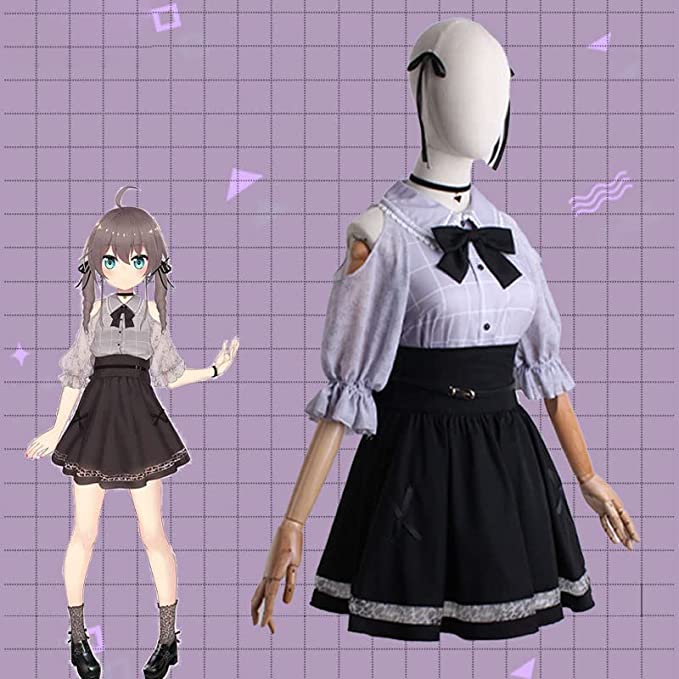 コスプレ にじさんじ バーチャルYouTuber VTuber 夏色 まつり なついろ まつり コスプレ衣装 ウィッグ付き イベント パーティー 変装 仮装
