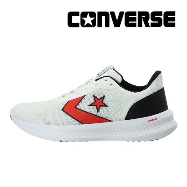 コンバース CONVERSE スニーカー メンズ レディース ランニング ウォーキング シューズ 靴 デイスター ホワイト/レッド/ブラック [2024年秋冬新作]9月未定日発売